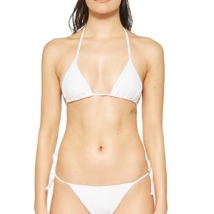 Basic Swim Flex Bikini Set in White